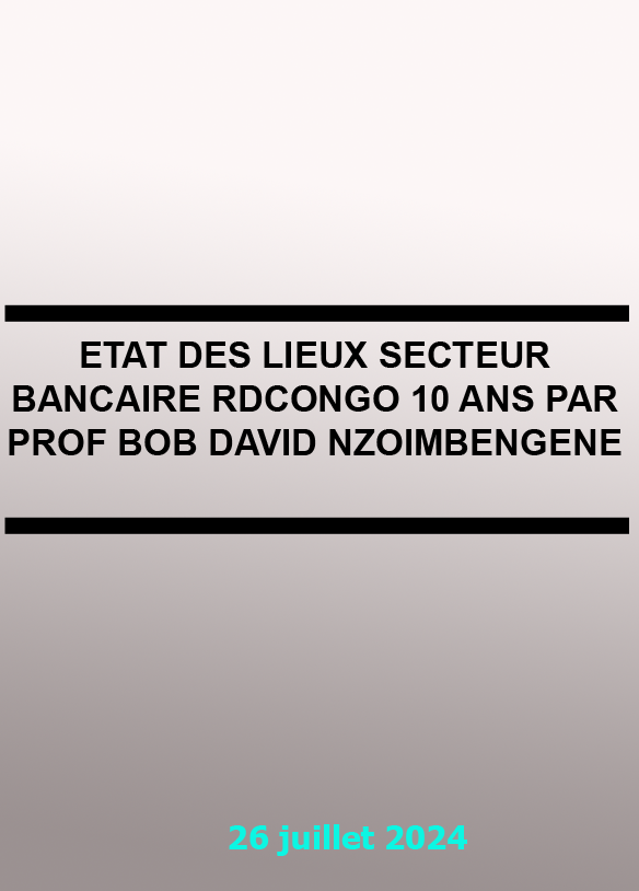 Etat Des Lieux Secteur