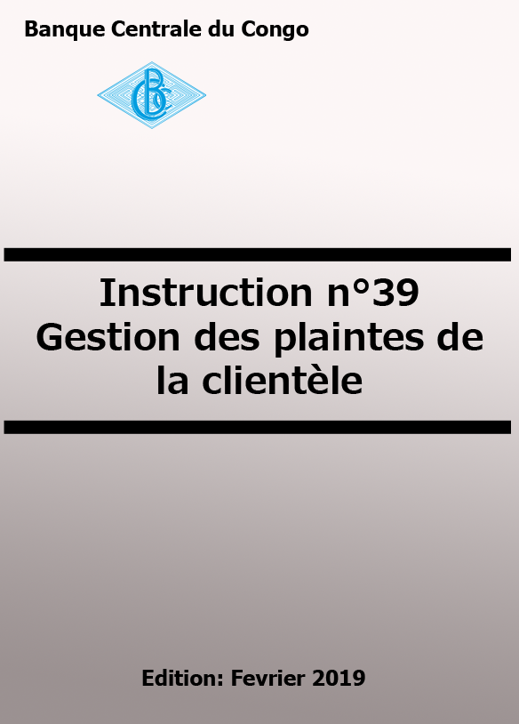 Instruction N°39